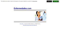 Desktop Screenshot of enfermedades.com