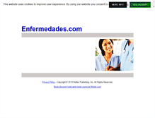 Tablet Screenshot of enfermedades.com